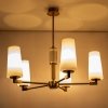 Lampa wisząca 1244 VINCENZA Mosiądz Elegancki Żyrandol Zuma Line